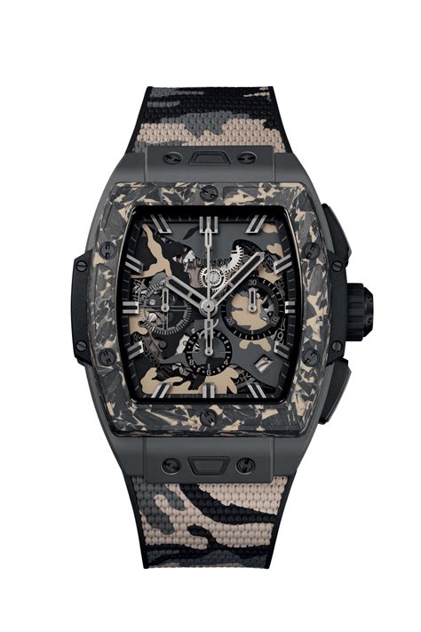 hublot camouflage watch|Spirit of Big Bang Ceramic Carbon Beige Camo 42 mm .